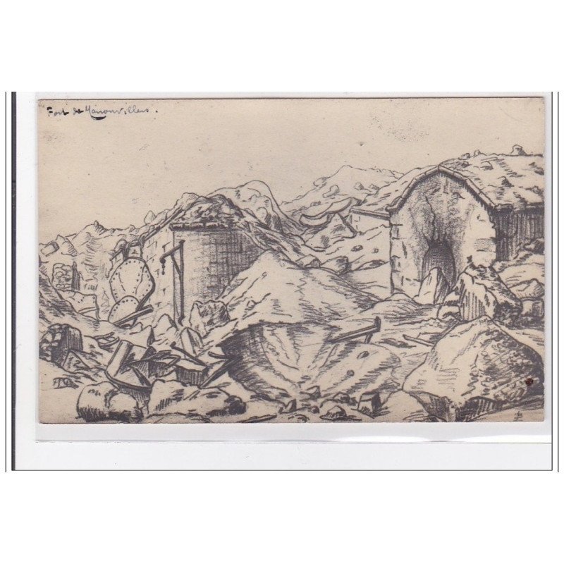 MEURTHE et MOSELLE : fort de manonvilliers - tres bon etat