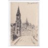 MEURTHE et MOSELLE : dessin - tres bon etat