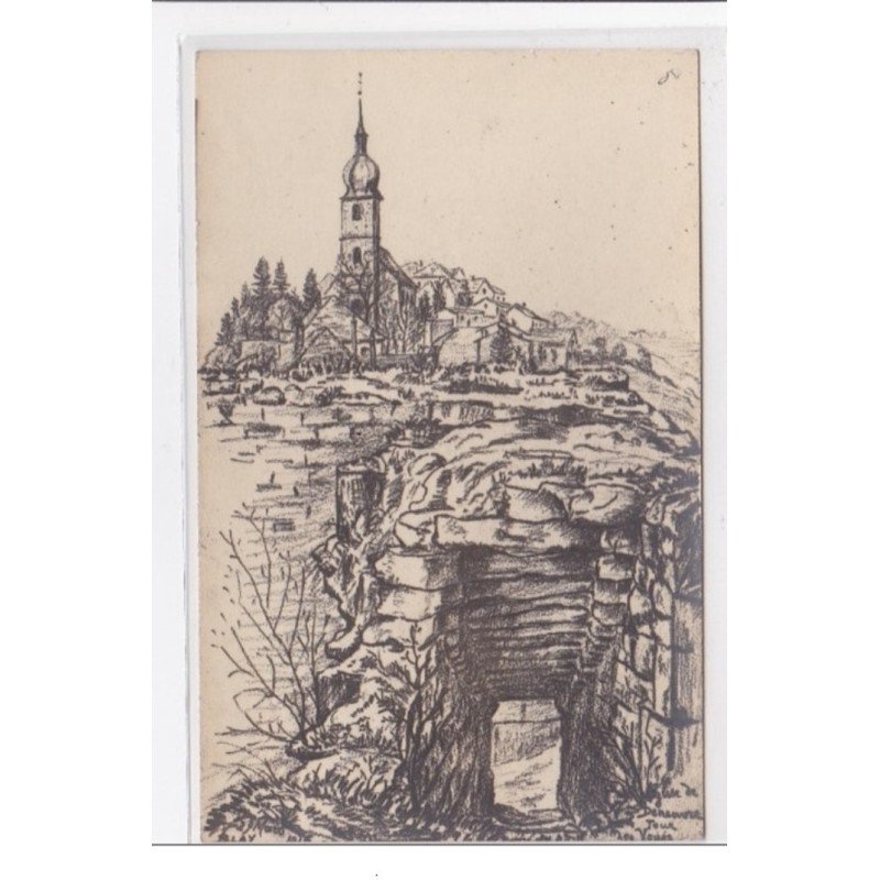 MEURTHE et MOSELLE : dessin - tres bon etat