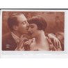 FANTAISIE: femme et homme, couple, bisou - très bon état
