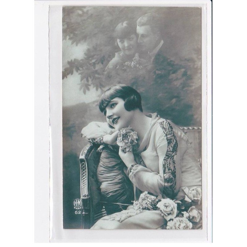 FANTAISIE: femme et homme, couple - très bon état