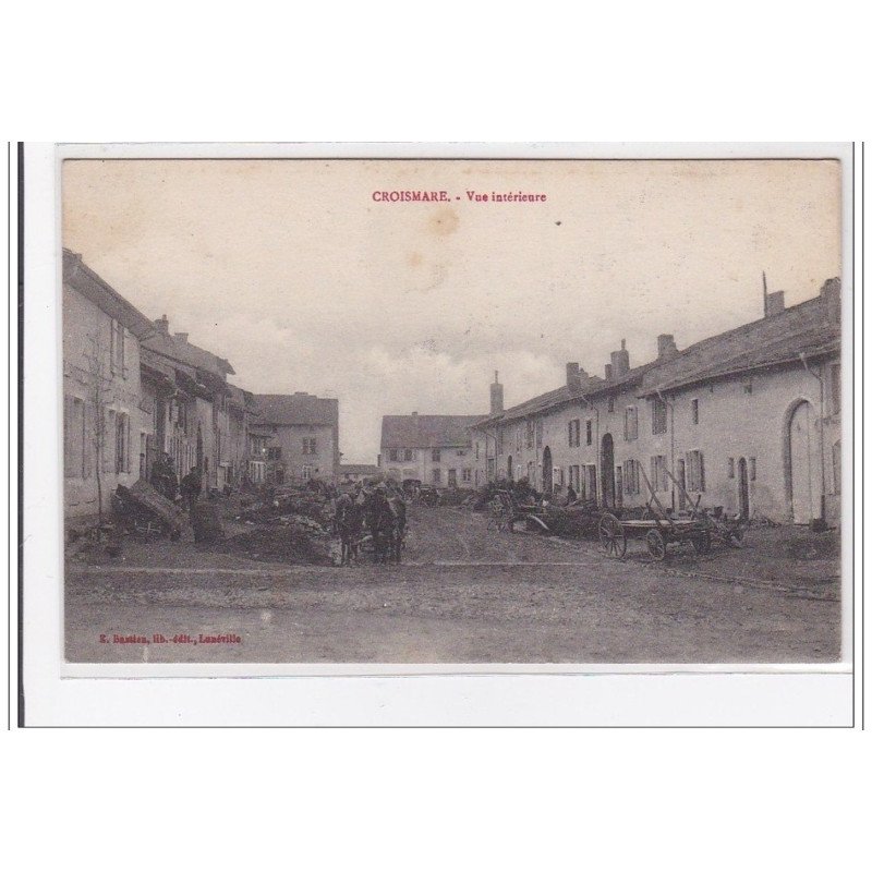 CROISMARE : vue intérieure - tres bon etat