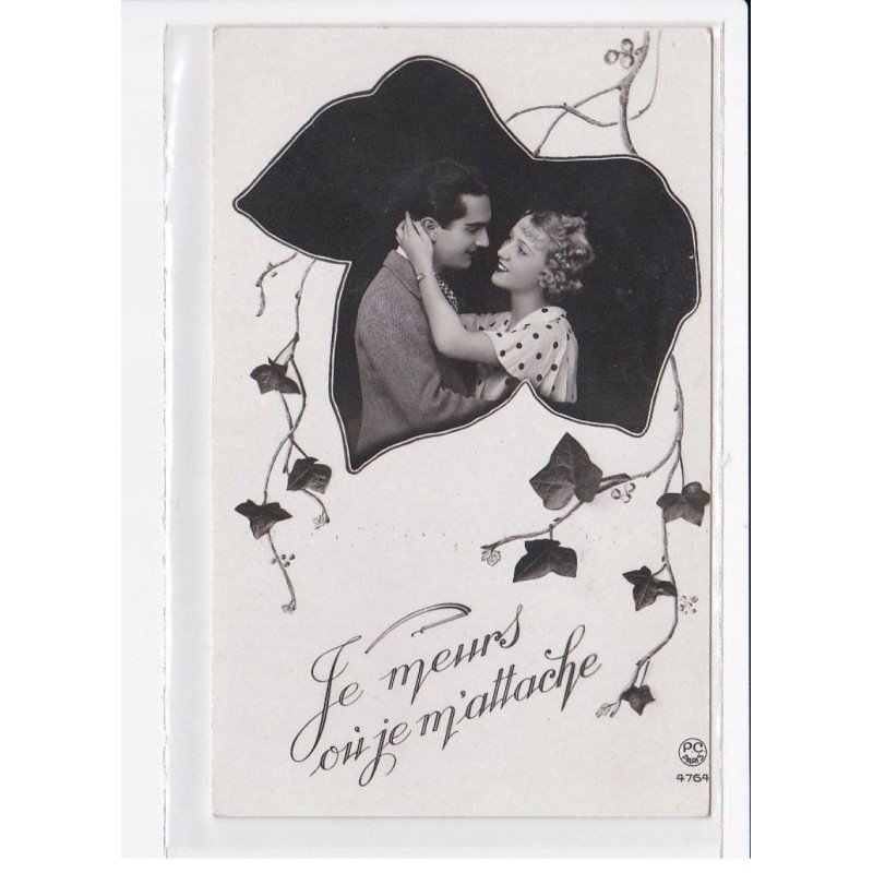 FANTAISIE: femme et homme, couple - très bon état