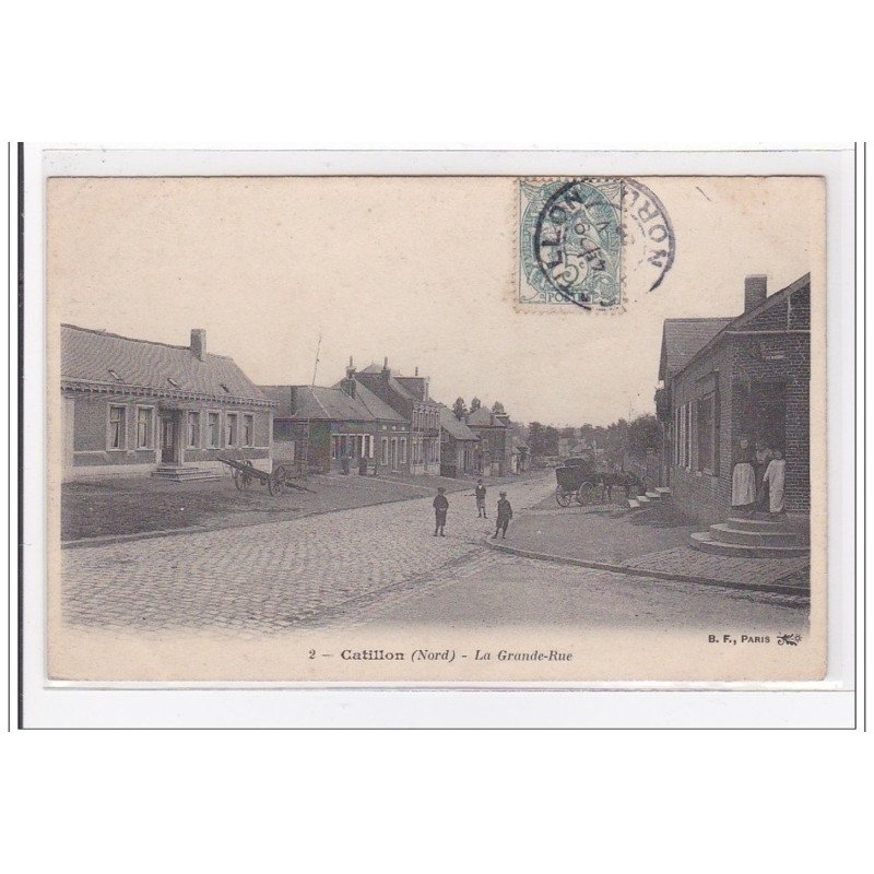 CATILLON : la grande-rue - tres bon etat