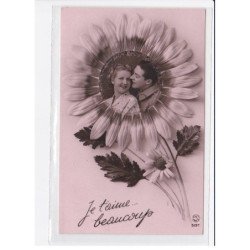 FANTAISIE: femme et homme, couple - très bon état