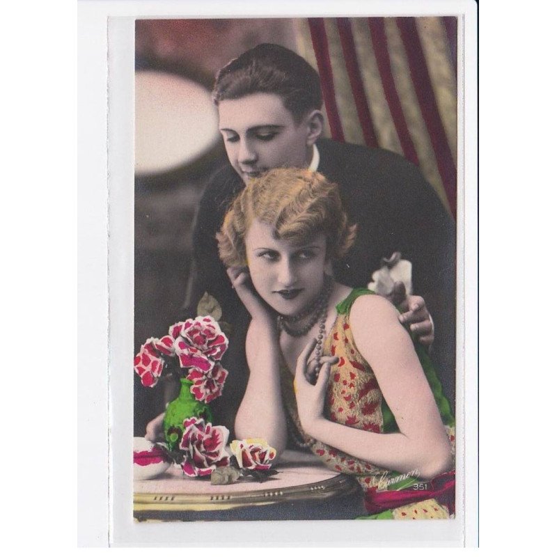 FANTAISIE: femme et homme, couple - très bon état