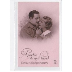 FANTAISIE: femme et homme, couple - très bon état