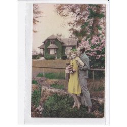 FANTAISIE: femme et homme couple - très bon état