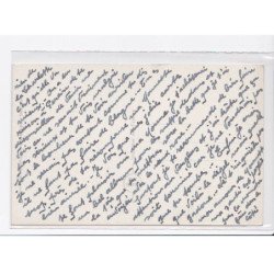 FANTAISIE: femme et homme couple, bisou - très bon état