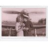 FANTAISIE: femme et homme, couple, aviation - très bon état