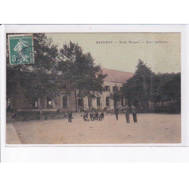 SAVENAY: école normale, cours intérieure - très bon état