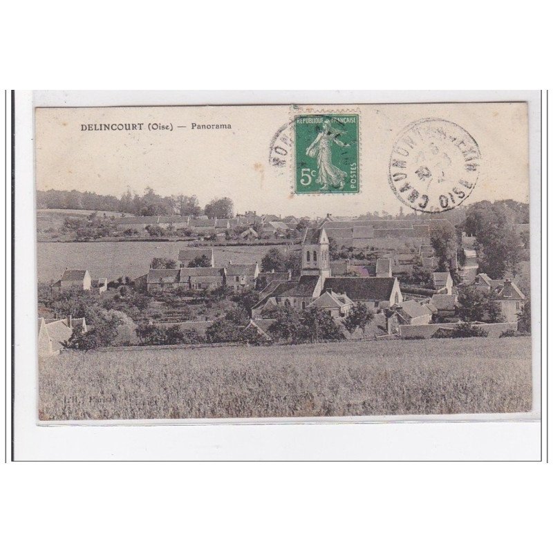 DELINCOURT : panorama - tres bon etat