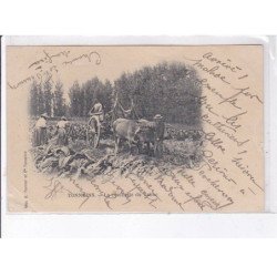 TONNEINS: la cueillette du tabac - état