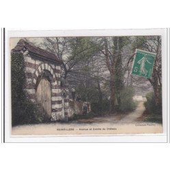 RAINVILLIERS : avenue et entrée du chateau - tres bon etat