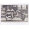 PUBLICITE : carte photo d'un dromadaire "publicitaire pour le cirage ECLA - état
