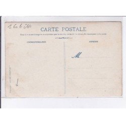 PUBLICITE : carte photo d'un dromadaire "publicitaire pour le cirage ECLA - état