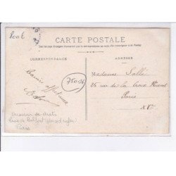 PARIS: 75014, fête du lion de belfort 1906, saut d'un chat dans un cercle enflammé, sauteur de chat - très bon état
