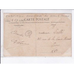 PARIS: exposition coloniale au grand palais 8CPA - très bon état