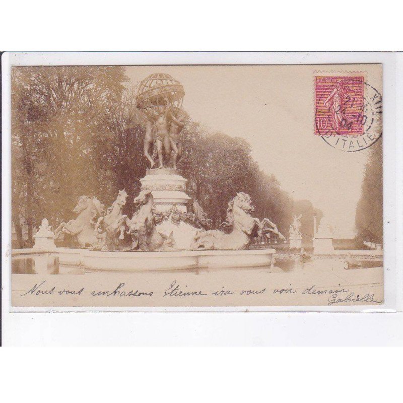PARIS: 75006, fontaine de l'observatoire - très bon état