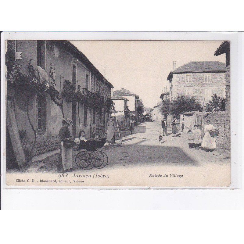 JARCIEU: entrée du village - très bon état