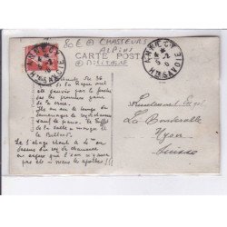 ANNECY: chassseurs alpins, militaires, mitrailleuse - très bon état