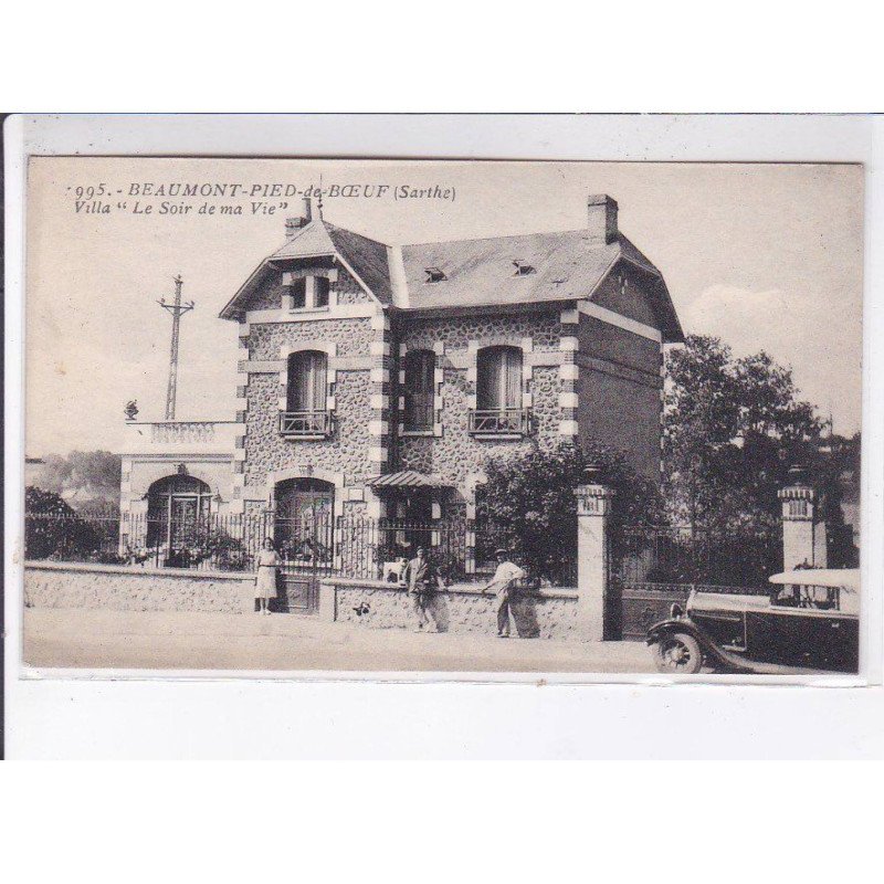 BEAUMONT-PIED-de-BOEUF: villa "le soir de ma vie" - très bon état