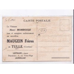 TULLE: le virtuose Henri Momboisse joue et enregistre exclusivement sur accordéon, maugein frères - état