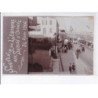 SABLES D'OLONNE: souvenir de l'escadre aux sables d'olonne 26 août 1906, carte photo panoramique 5 volet - état