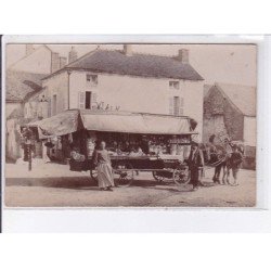 AUBE: marchand ambulant, ferblantier, attelage - très bon état