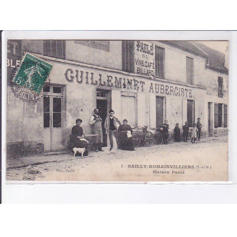 BAILLY-ROMAINVILLIERS: maison paulé - très bon état