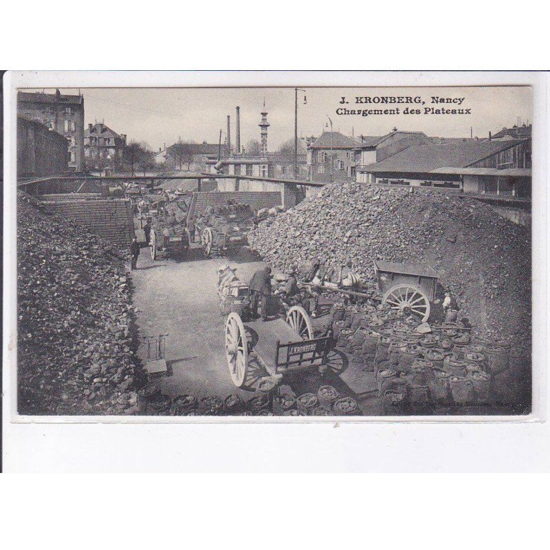 NANCY: J. Kronberg, chargement des plateaux - très bon état