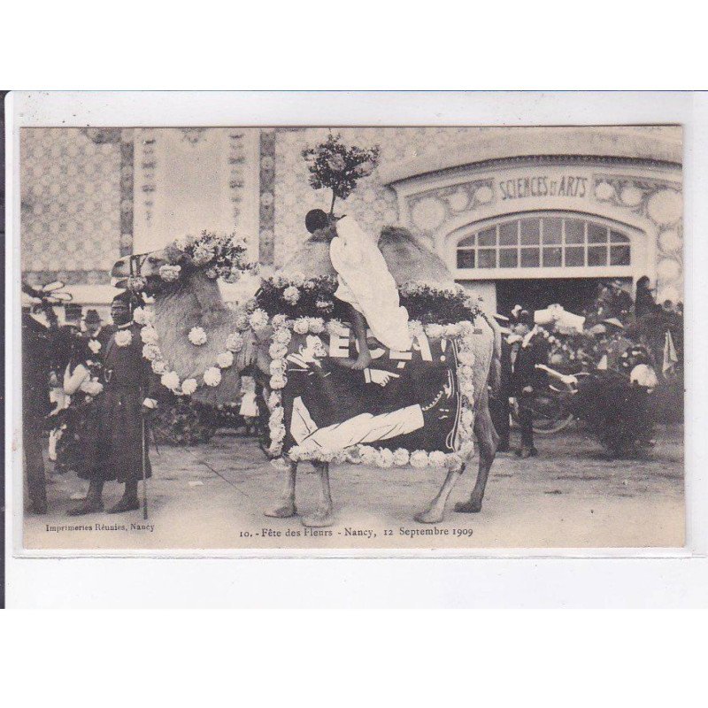 NANCY: fête des fleurs, septembre 1909 - très bon état