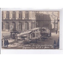 NANCY: aviation, boche bi-moteurs abattu lors d'un combat aérien par guynemer 1917 - très bon état