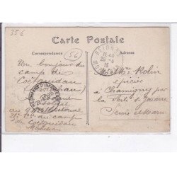 GUER COETQUIDAN: guerre européenne de 1914, débarquement de cochons par des prisonniers allemands - très bon état