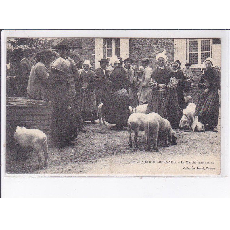 LA ROCHE-BERNARD: le marché intéressant - très bon état