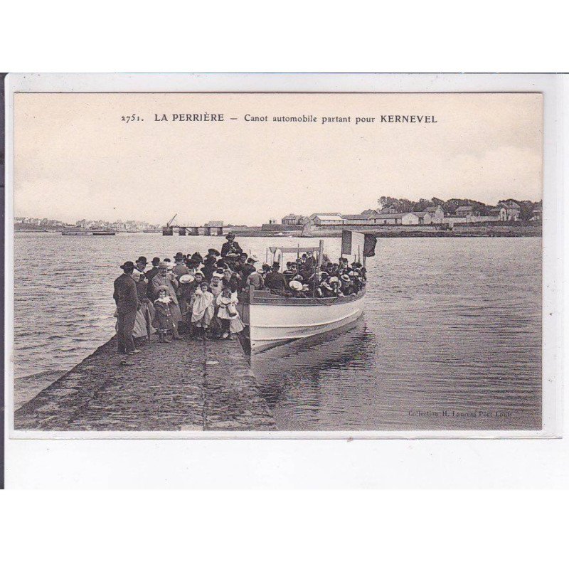 LA PERRIERE: canot automobile partant pour kernevel - très bon état