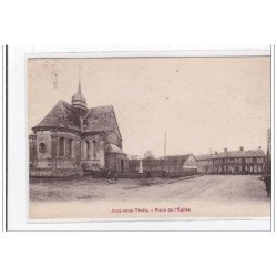 JOUY-sous-THELLE : place de l'eglise - tres bon etat