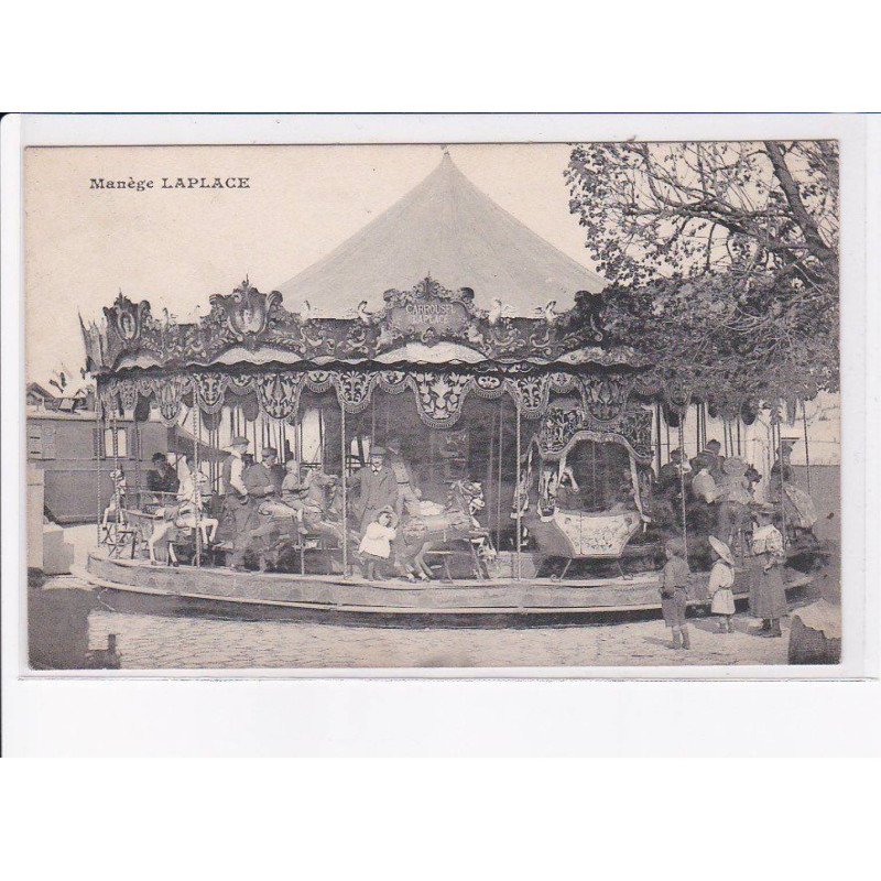 cirque, manège laplace, fête foraine - très bon état