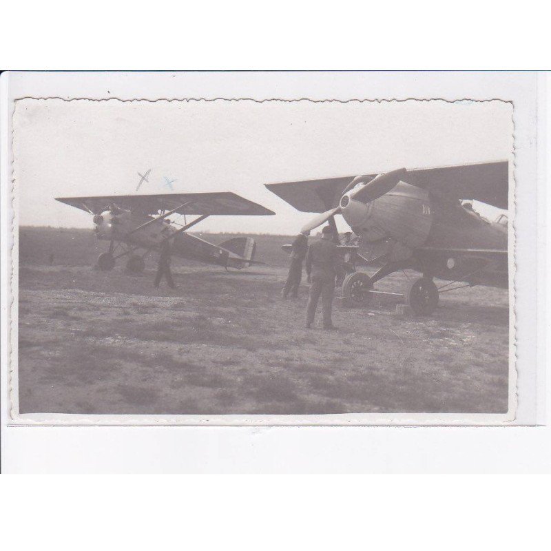 ROCHEFORT EN YVELINES: trajet chartres en 1934, aviation - très bon état