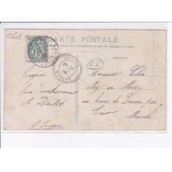 DINAN: rue des rouairies, grands magasins "a la pipe bretonne" spéciallité d'articles de fumeurs - très bon état