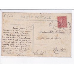 DINAN: rue des rouairies, grands magasins "a la pipe bretonne" spéciallité d'articles de fumeurs - état