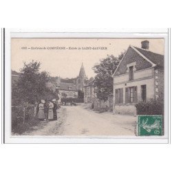 SAINT-SAUVEUR : entrée de saint-sauveur - tres bon etat