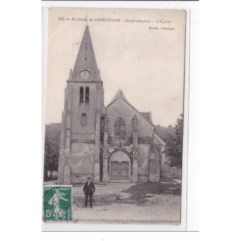 SAINT-SAUVEUR : l'eglise - tres bon etat