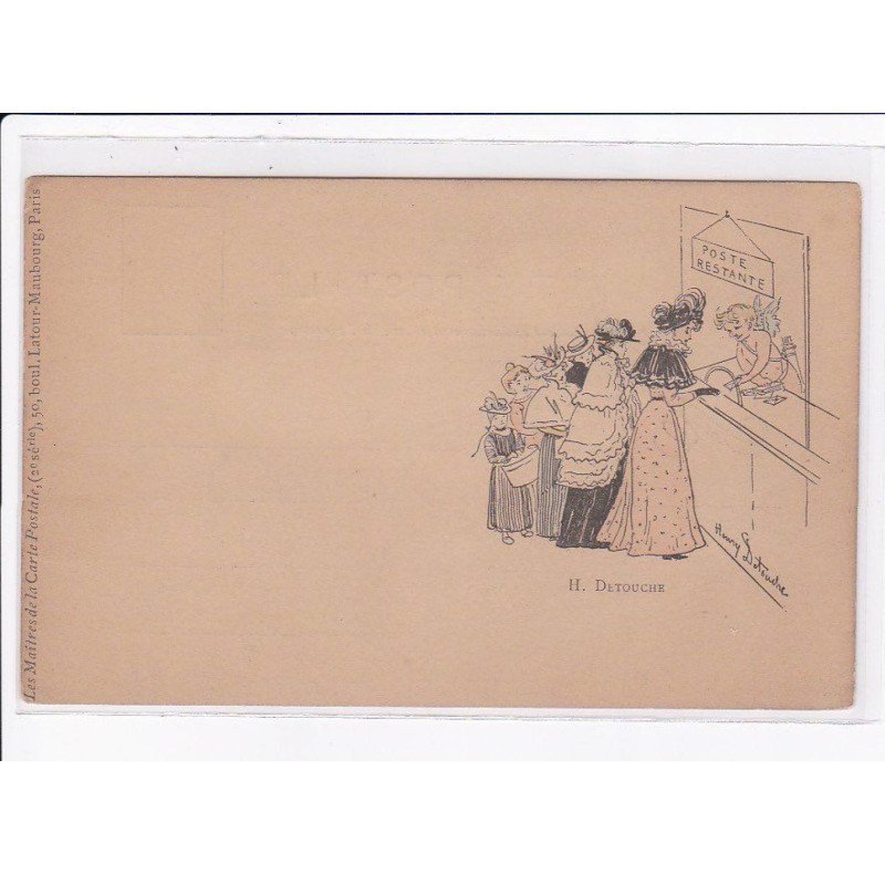 LES MAITRES DE LA CARTE POSTALE : Henri Detouche - état