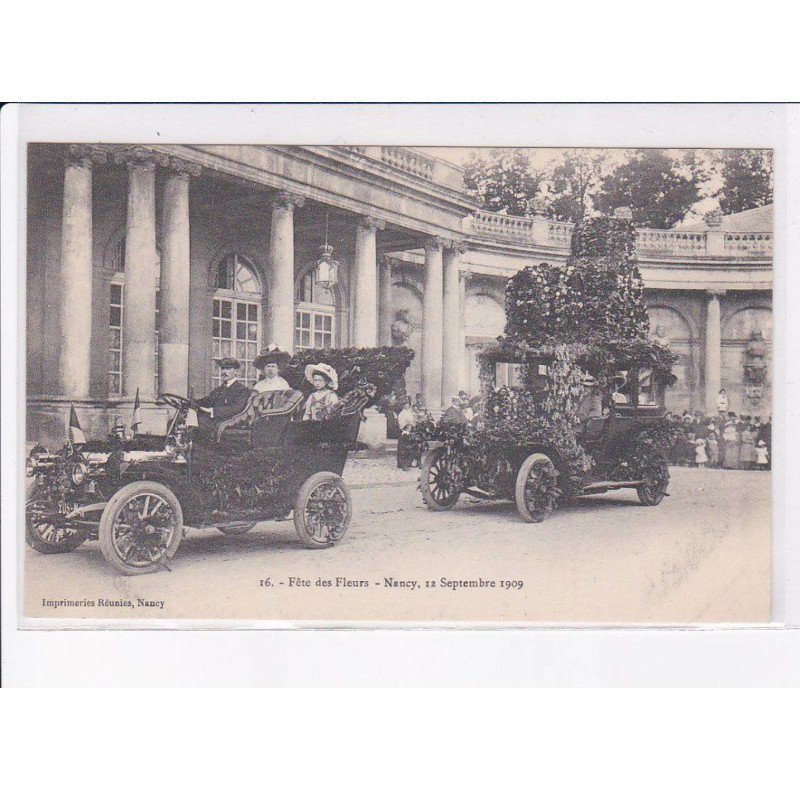 NANCY: fête des fleurs, 1909 - très bon état