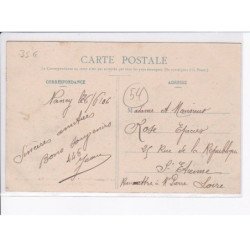 NANCY: concours international de tir 1906, stand du gremillon, vue intérieure - très bon état