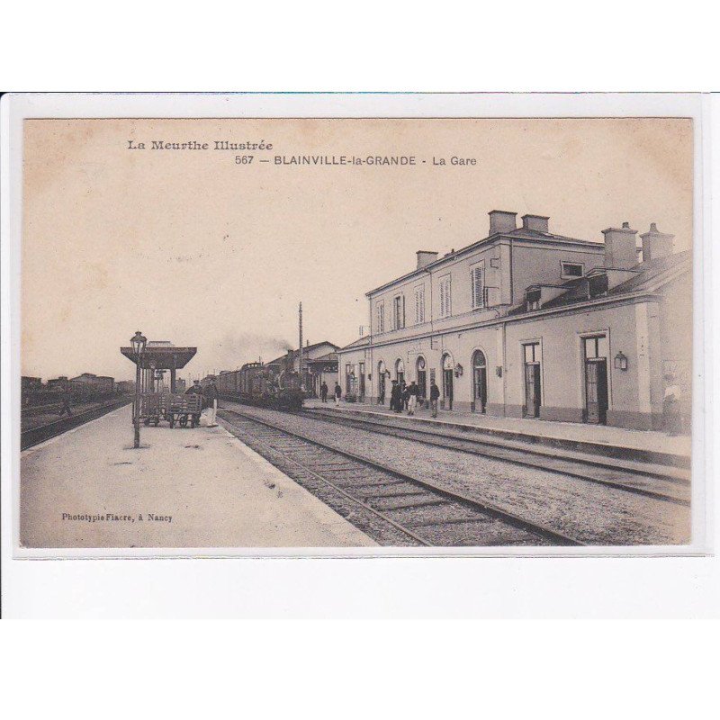 BLAINVILLE-la-GRANDE: la gare - très bon état