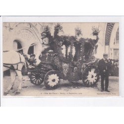 NANCY: fête des fleurs, 1909, automobile - très bon état