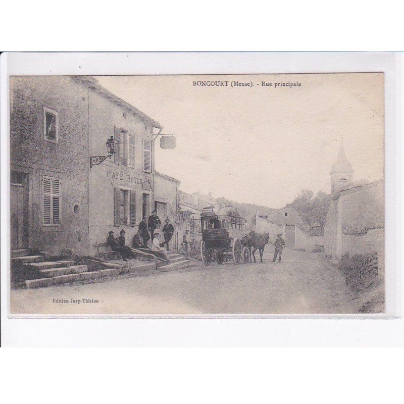 BONCOURT: rue principale, diligence - très bon état