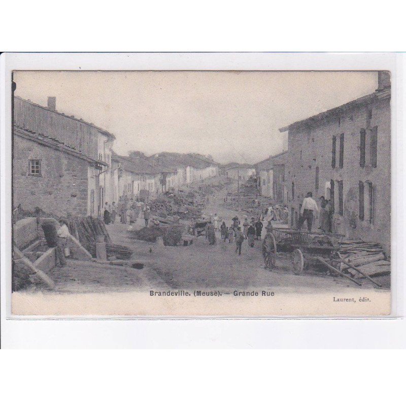 BRANDEVILLE: grande rue - état